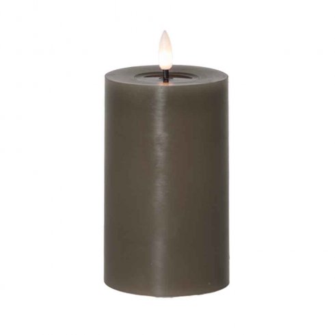 Led Block-lys, flytende voks, Mullvad, 15 cm