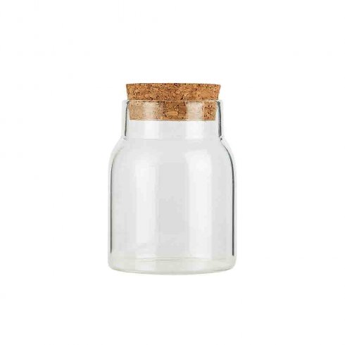 Glasskrukke med korklokk, 150 ml