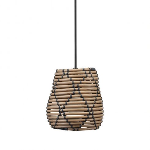 Lollo lampeskjerm Outdoor Natur Svart – Pr Home
