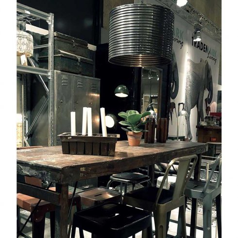 Taklampe i industriell stil, Malabar