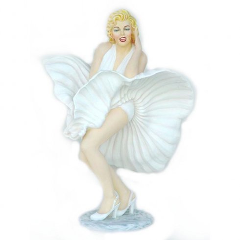 Marilyn Monroe-statue i positur, 179 cm