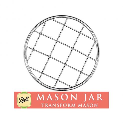 Mason-krukke – Blomlock, 4-pakning