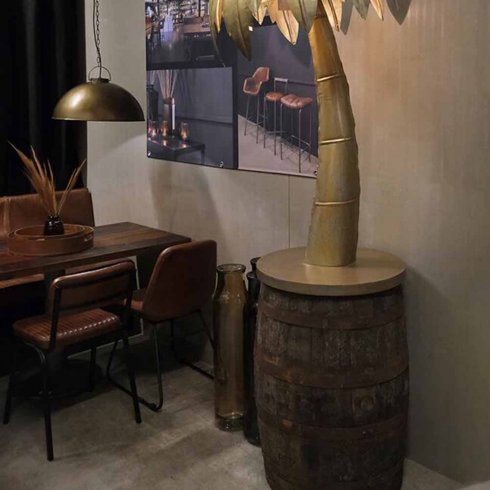 Spisestol «Astoria» i vattert skinn fra Trademark Living