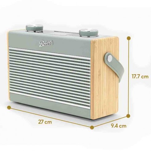 Retroradio Rambler Max Blå/Grå Roberts Radio