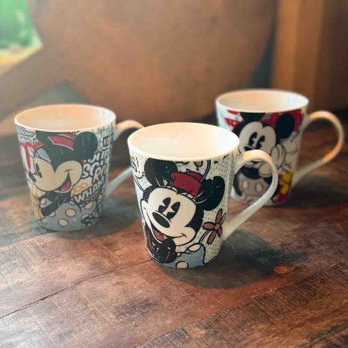 Disney-kaffekopp med Mimmi og Musse Pigg