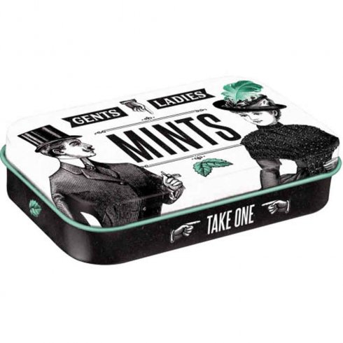 Pillerask Gents & Ladies – XL med mintpastiller