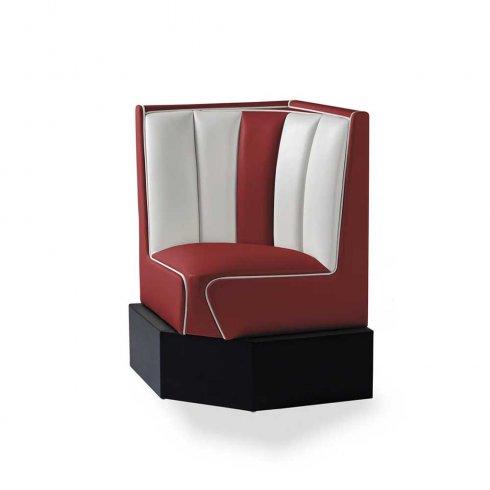 Diner-sofa – retro-sofa 60 cm hjørneelement