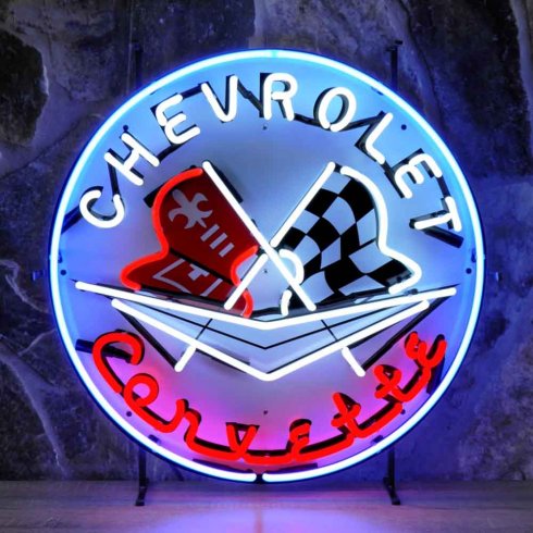 Neonskylt chevrolet