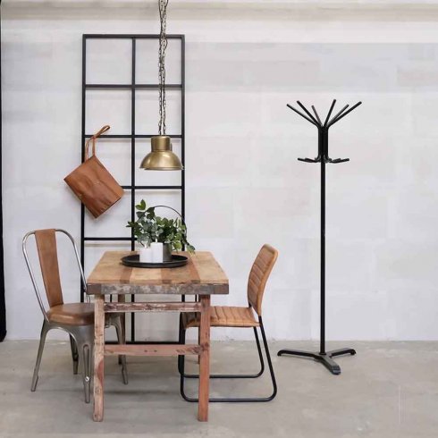 Spisestol «Kenn» i skinn fra Trademark Living