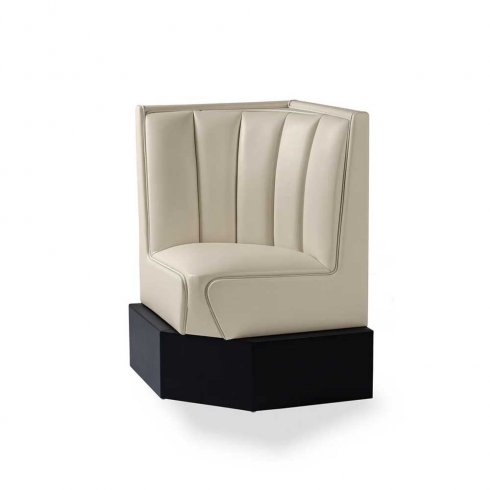 Diner-sofa – retro-sofa 60 cm hjørneelement