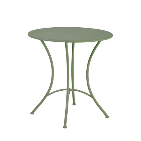 Utebord Amalfi, diameter 70 cm, olivengrønn