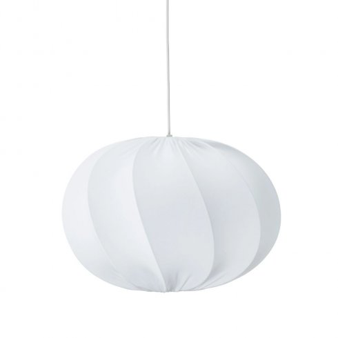 Olivia lampeskjerm Twist Hvit 50 cm – Pr Home
