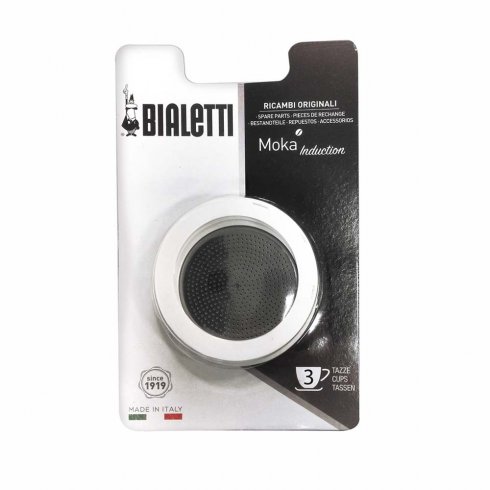 Pakningssett til Bialetti Mokainduktion, 3-pakning