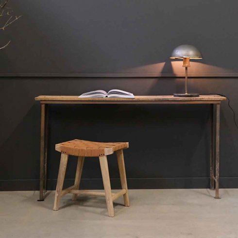 Pall med skinnsete fra Trademark Living