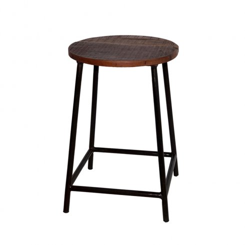 Jernkrakk med gjenvunnet tre – Trademark Living