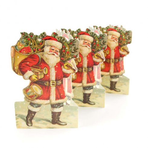 Juledekorasjon Papirfigurer Nostalgisk nisse