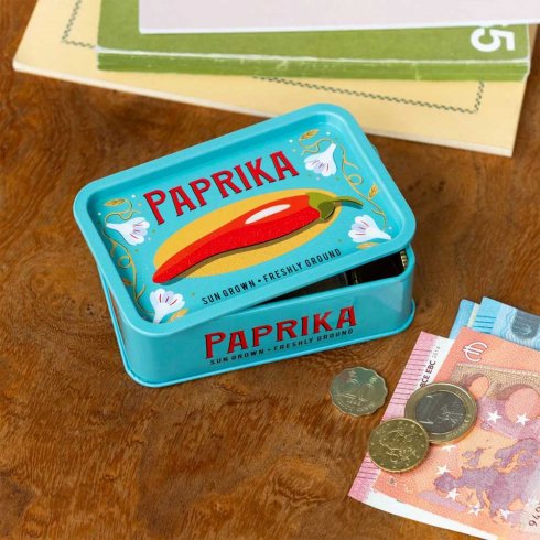 Minikrukke med lokk – Paprika