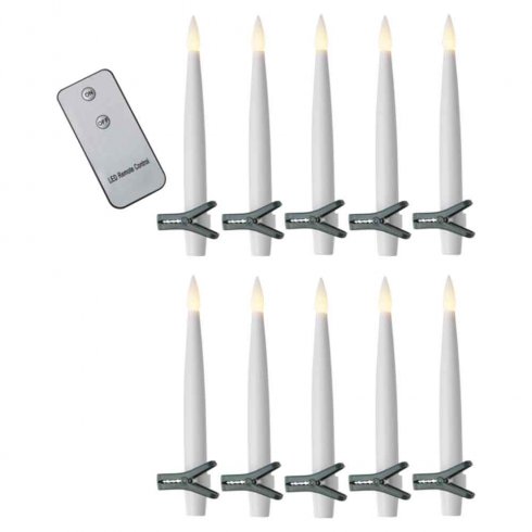 LED-juletrelys «Antikljus» med timer