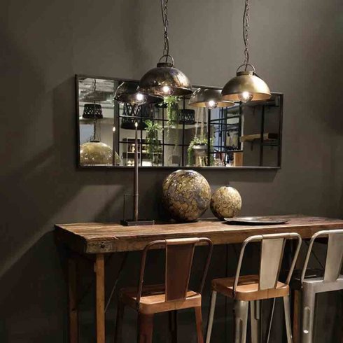 Taklampe Thormann antikmessing – liten