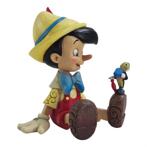 Disney-figur: Pinocchio og Benjamin Syrsa