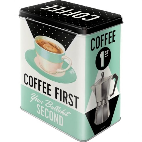 Kaffeboks «Coffee First», 3 liter