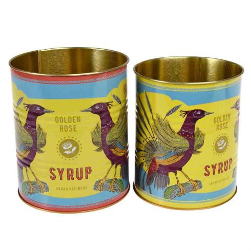 Krukke / blikkboks, 2-pakning Golden Rose Syrup