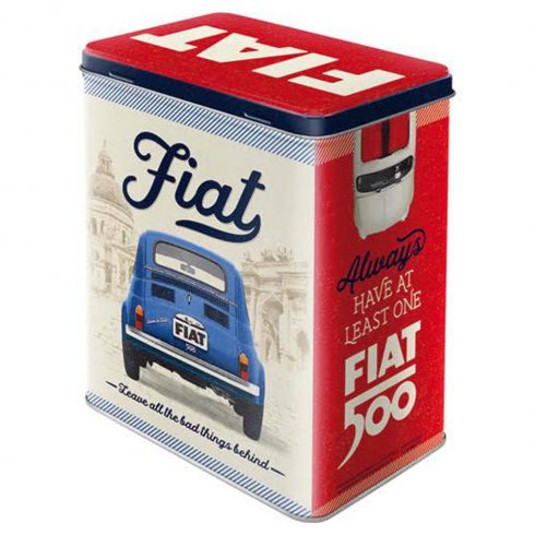 Metallboks i retrostil, Fiat 3 liter