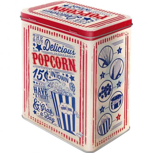 Popcorn-blikkboks, 3 liter