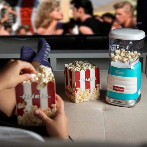 Popcornmaskin Ariete Party Time, blå