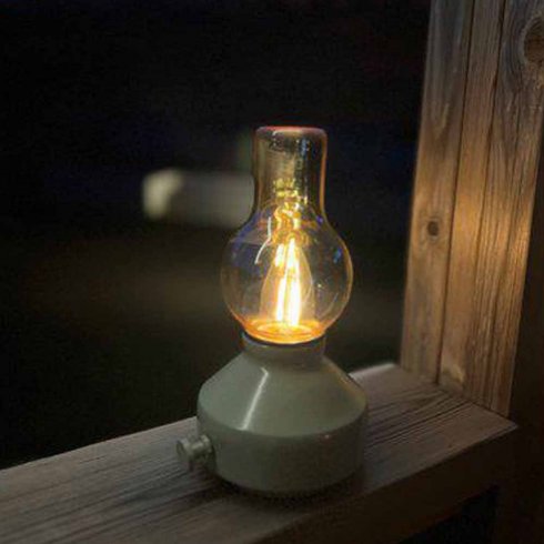 Oppladbar bordlampe Glimt Grønn/Amber – Pr Home