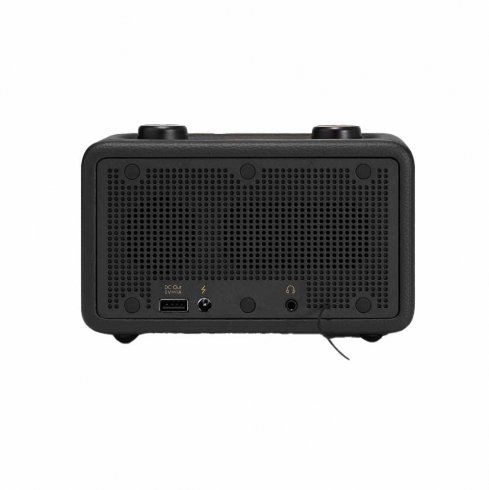 Retro klokkeradio REST Svart Roberts Radio