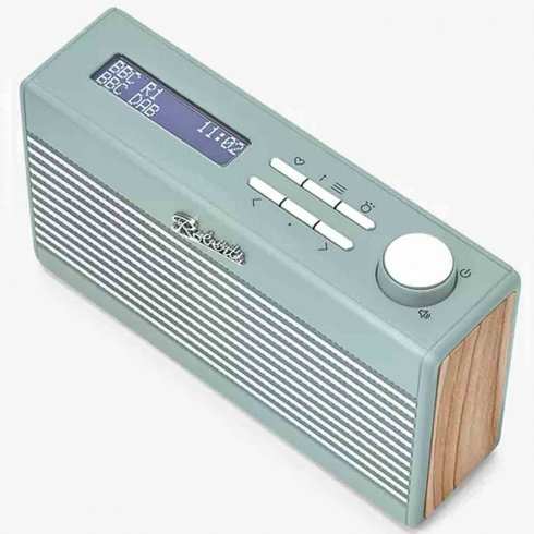 Retroradio Rambler Mini, lysblå, Roberts Radio