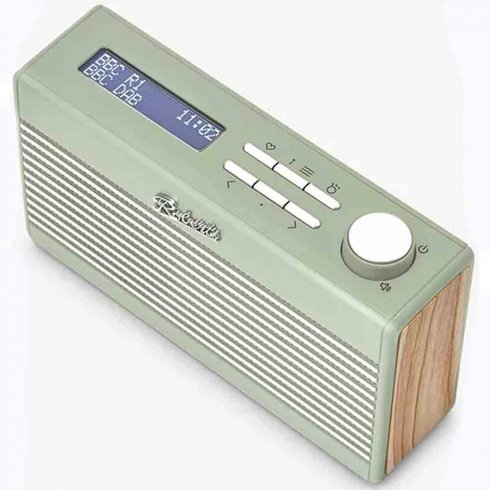 Retroradio Rambler Mini, mintgrønn, Roberts Radio