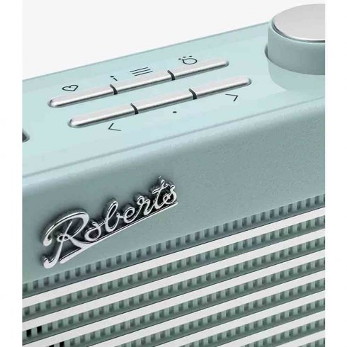 Retroradio Rambler Mini, lysblå, Roberts Radio