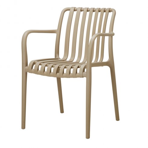 Ravello lenestol med armlener, beige