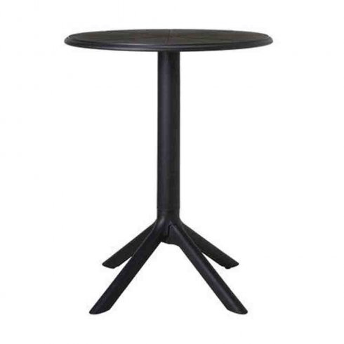 Ravello-bord, diameter 60 cm, svart
