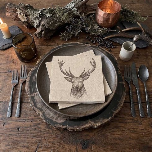 Servietter «Deer»