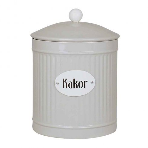 Retro kakeboks Ø 14,5 – Beige