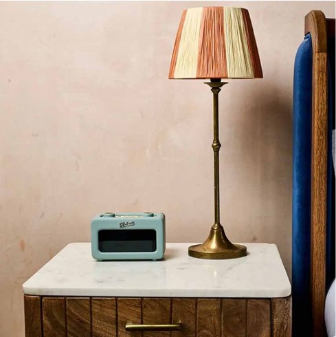 Retro klokkeradio REST Blå/Grå Roberts Radio