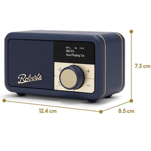Roberts Radio Petite2 Blå BT