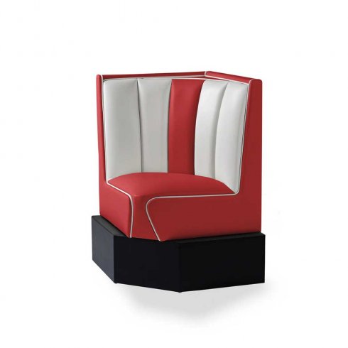 Diner-sofa – retro-sofa 60 cm hjørneelement