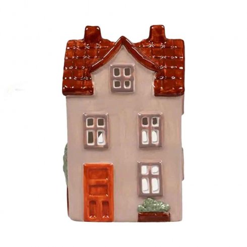 Keramikkhus «Rosa» til stearinlys, 11,8 cm