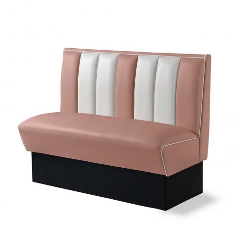 Diner-sitteboks – retro-sofa 120 cm / stk.