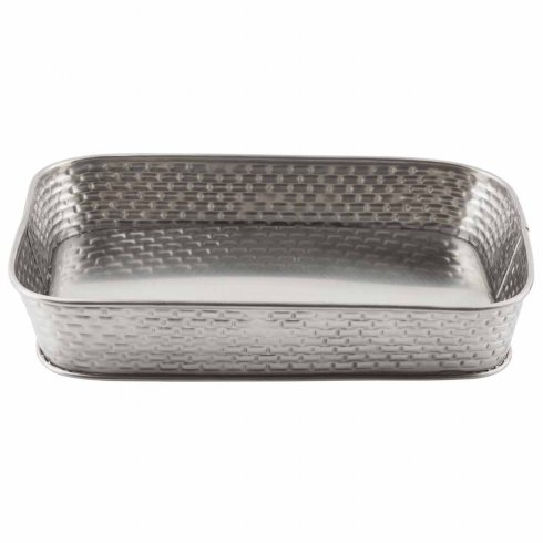 Serveringsbrett i rustfritt stål fra TableCraft
