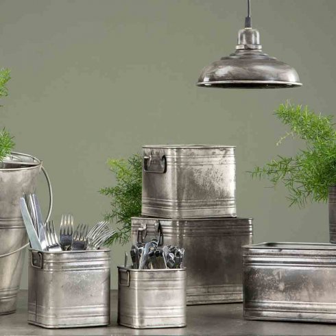 Platekrukke Kvadrat Rusty, 2-sett
