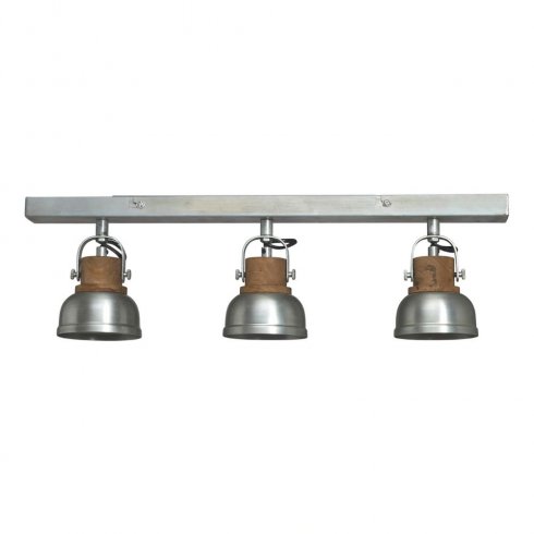 Rutland Trippel taklampe, sølv, 60 cm – Pr Home