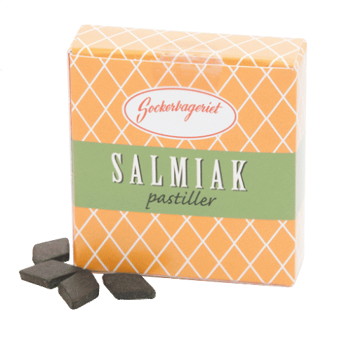Salmiakpastiller – tablettpakke