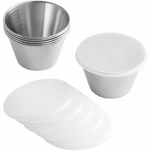 Skåler med lokk, 6-pakning fra TableCraft