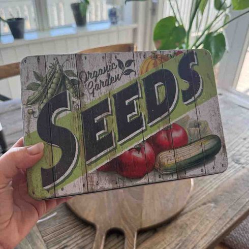 Flat metallboks Seeds