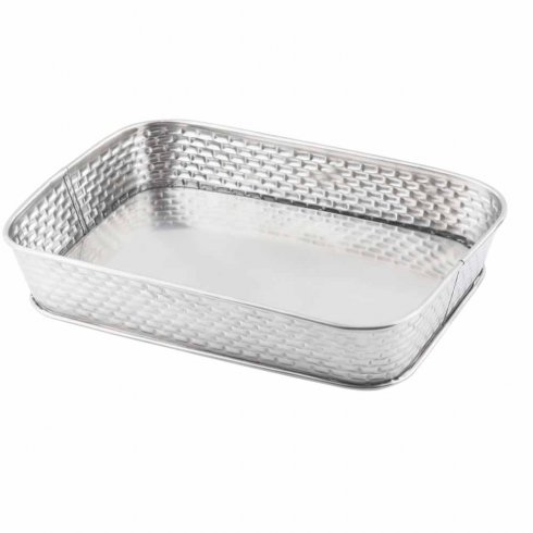 Serveringsbrett i rustfritt stål fra TableCraft